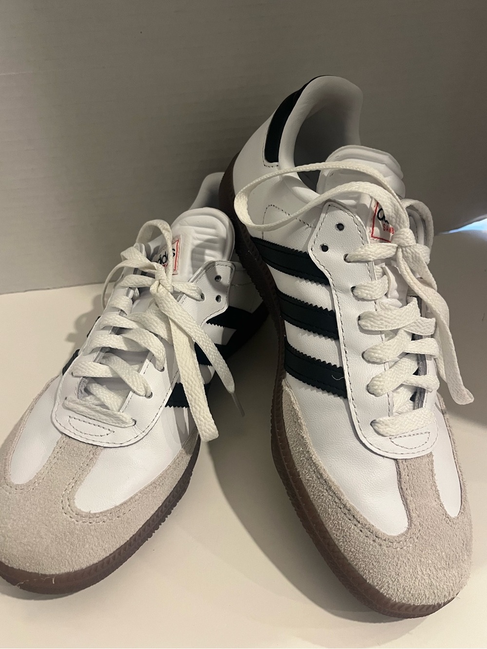 ADIDAS UNISEX SAMBA OG SHOES- WOMEN'S 6.5/MEN'S 5.5
